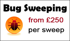 Bug Sweeping Cost in Middlesex